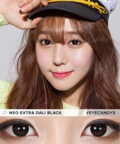NEO Extra Dali Black (Custom Toric) -Contact Lens Shop neo n259 dali extra black circle contact lens 1 model 2f9d1430 0ea6 420c a04e 6dd0d5bf9f58