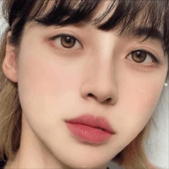 I-Sha Oriana Shade Brown -Contact Lens Shop orianashadebrowncirclelensmodel