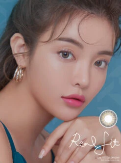 LensMe Akma RealFit 3 Color Gray (30pk) -Contact Lens Shop realfit3color gr model 14
