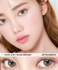 I-DOL Canna Roze Daily 1-Day Nude Brown (10pk) -Contact Lens Shop roze airy nude brown model 1024x1024 2x 39f2c1f1 b70a 4bcc 9c2c 178e9f91164c