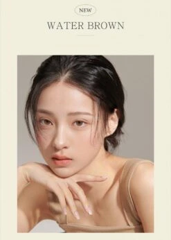 I-DOL Yurial Water Brown 1-Day (10pk) 15 I-DOL Yurial Water Brown 1-Day (10pk) -Contact Lens Shop water brown 03model